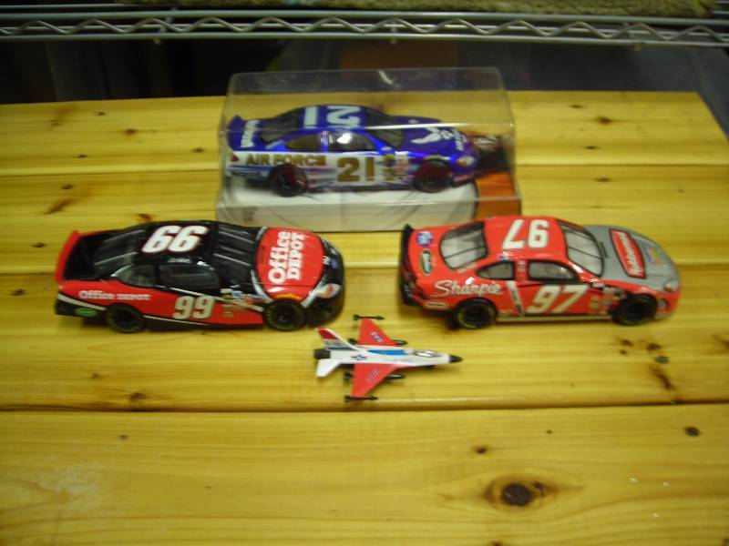 lot 69 image: 3 NASCAR Collector Cars