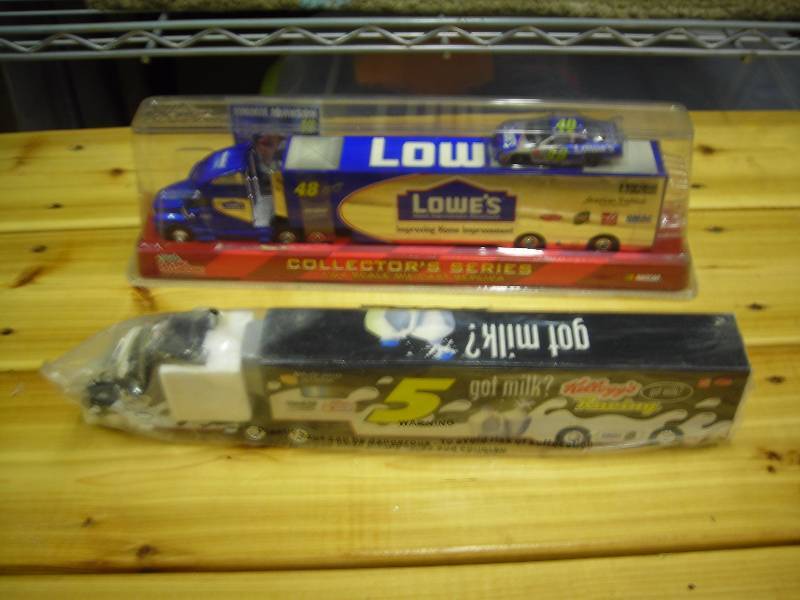 lot 70 image: 2 NASCAR Collector Semi Trucks