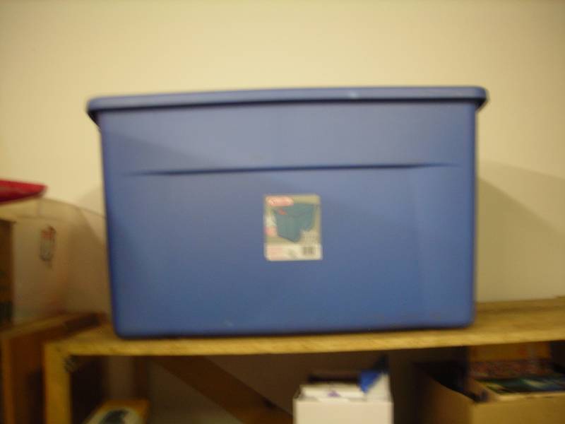 lot 71 image: 35 Gallon Sterilite Tote