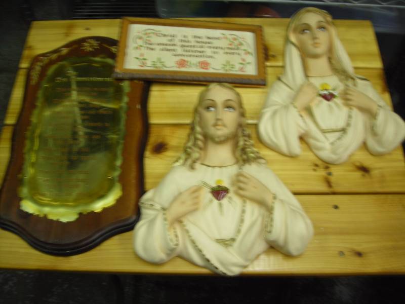 lot 73 image: Religious Wall HangingPlaques