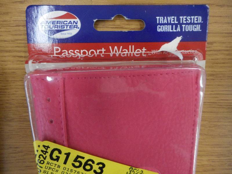 (2) AMERICAN TOURISM PASSPORT WALLETS