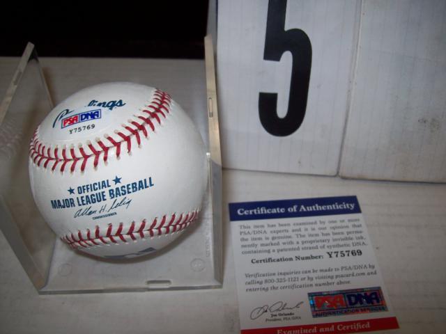 Harmon Killebrew MN Twins Autographed Baseball, PSADNA Verified