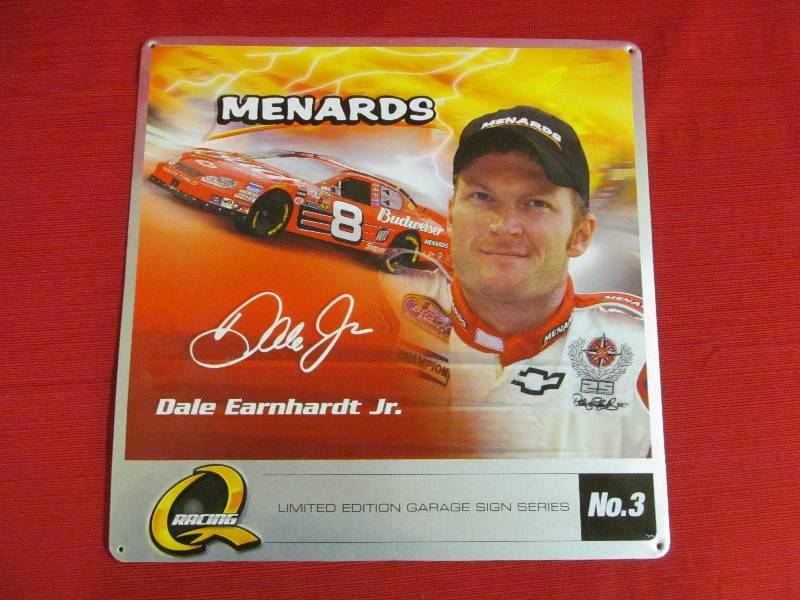 lot 33 image: Dale Earnhardt Jr. Sign