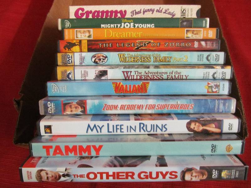 lot 70 image: DVDs