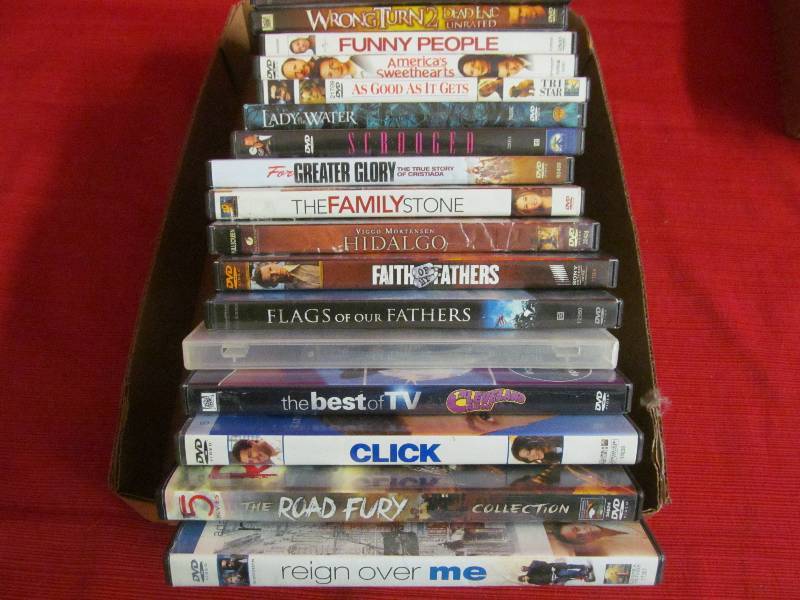 lot 71 image: DVDs