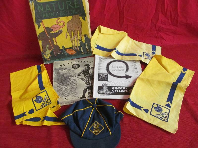 lot 83 image: Cub Scout Items