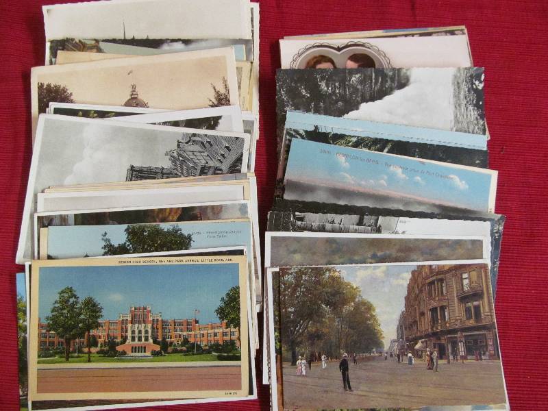 lot 126 image: Vintage Postcards