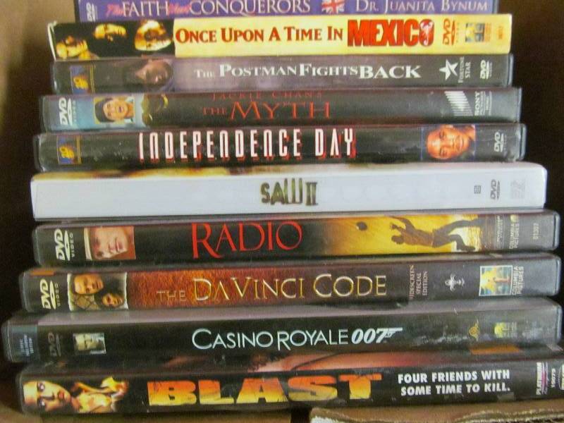 lot 144 image: DVDs