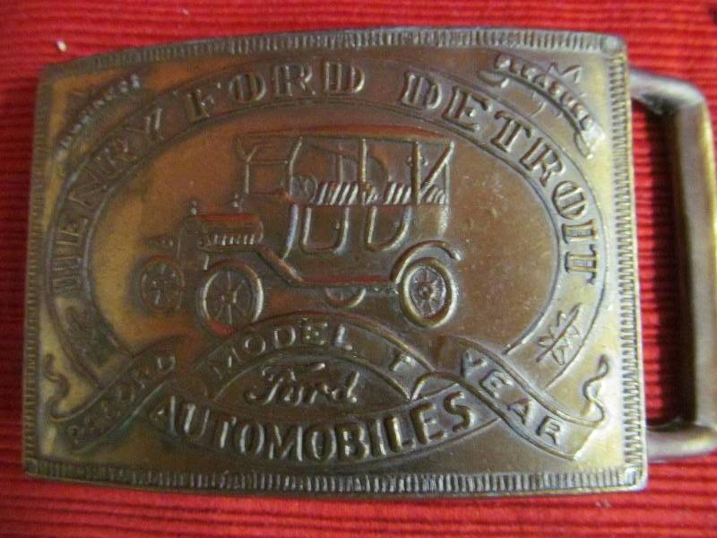 lot 149 image: Belt Buckles