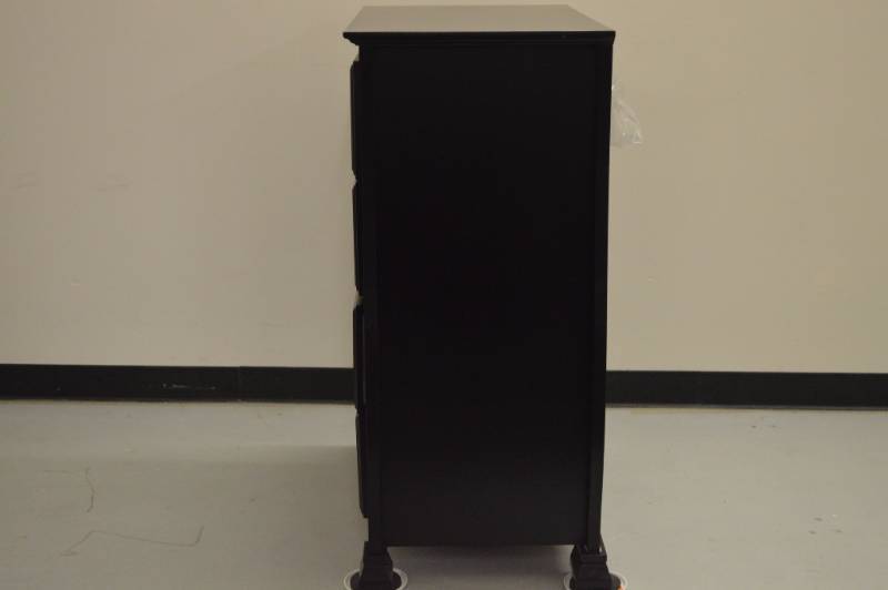 Savanna 4-Drawer Chest - Black