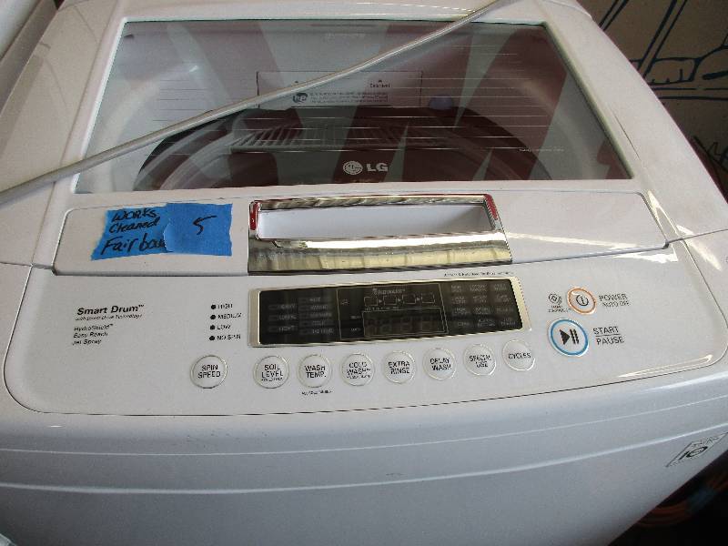 lot 5 image: LG Washer WT1101CW