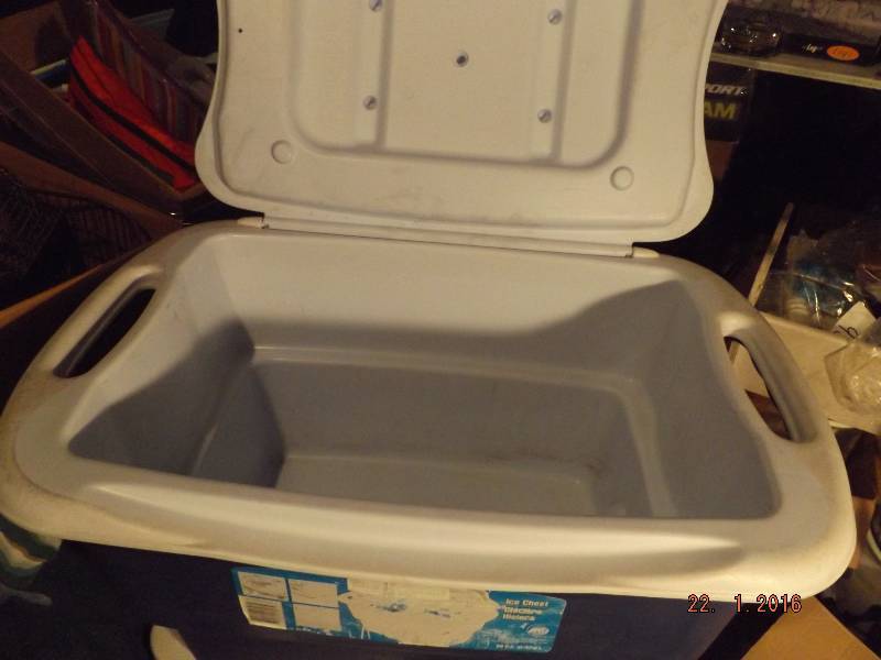 Large Blue Cooler