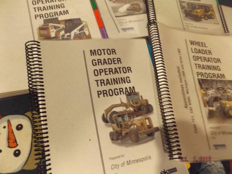 7 Training Manuals for Heavy Equipment Operation