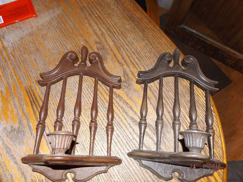 2 Wall Candle Sconces