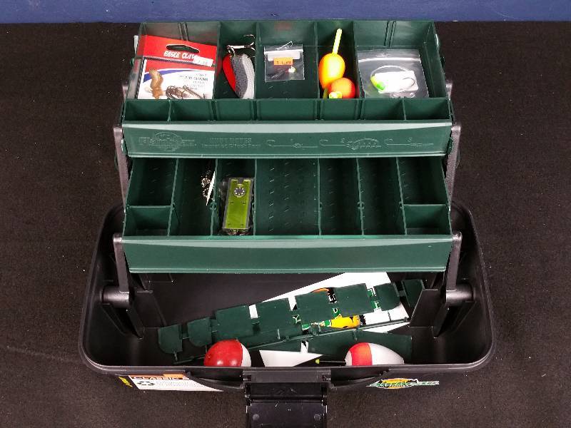 lot 6 image: Flambeau 2 Tray Tackle Box
