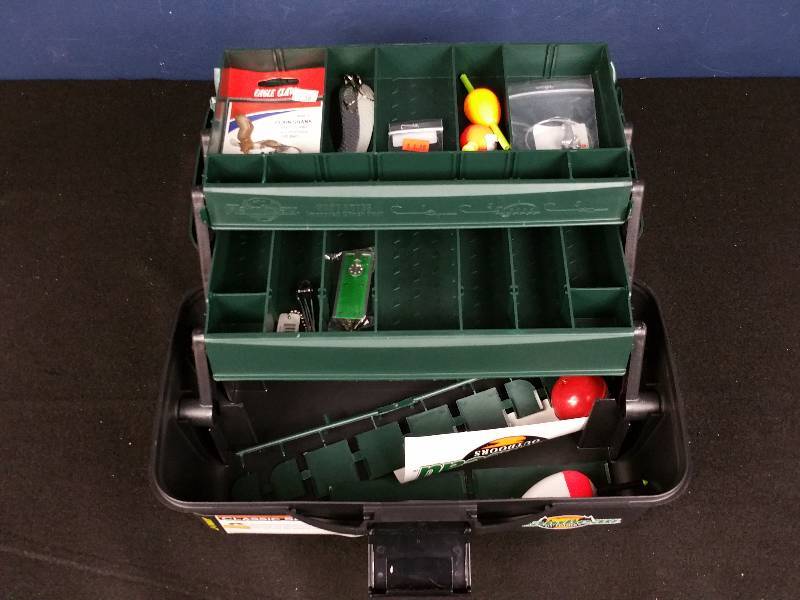 lot 7 image: Flambeau 2 Tray Tackle Box