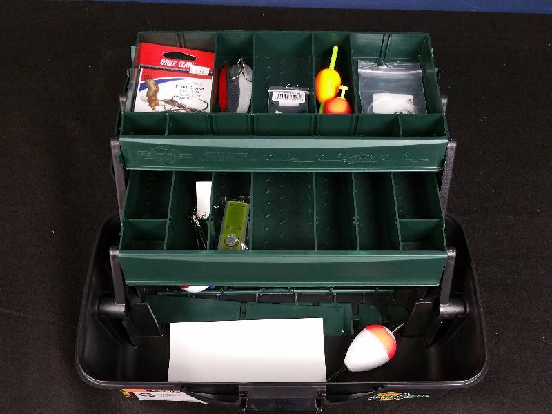 lot 9 image: Flambeau 2 Tray Tackle Box