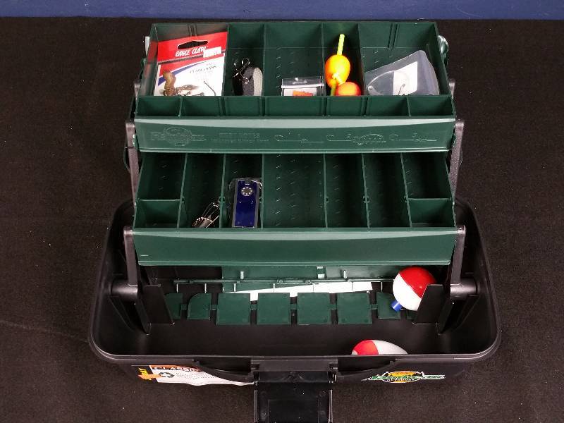 lot 10 image: Flambeau 2 Tray Tackle Box