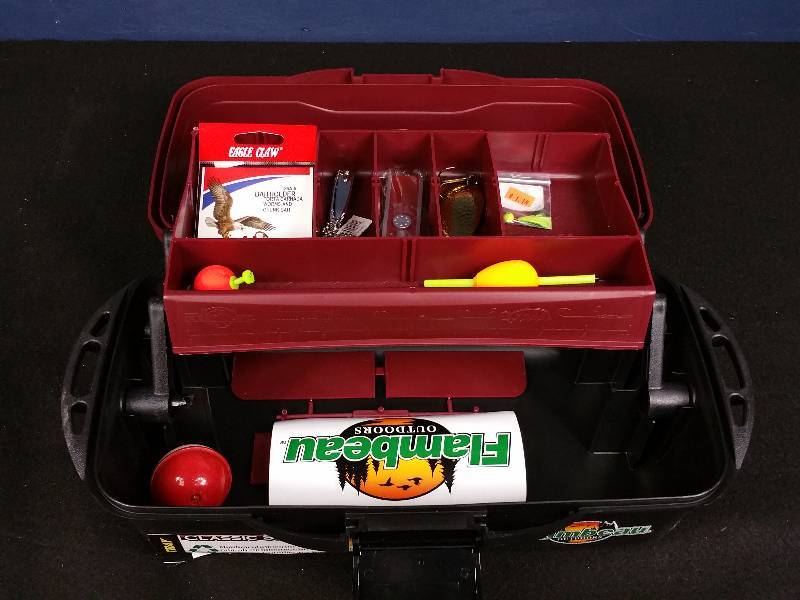 lot 12 image: Flambeau 1 Tray Tackle Box