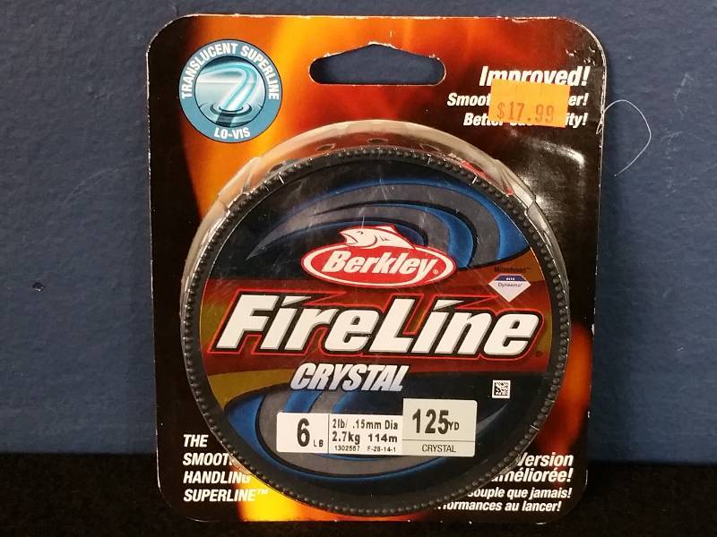 lot 42 image: Berkly Fireline Crystal Fishing Line