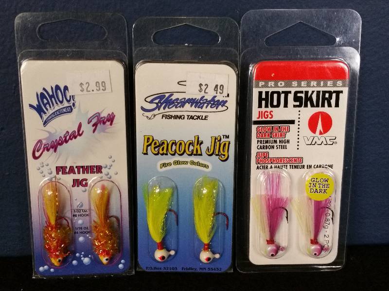 lot 65 image: Yahoo, Shear water and Hot Skirt Jigs