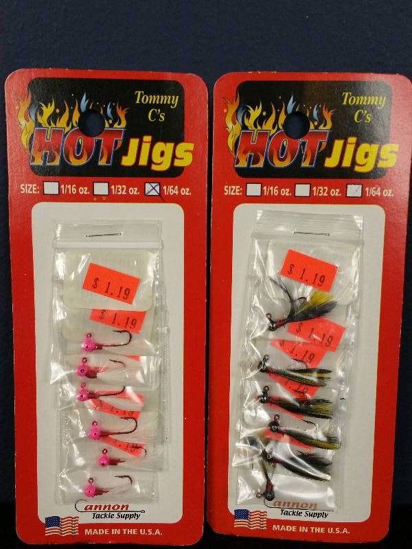 lot 66 image: Tommy Cs Hot Jigs