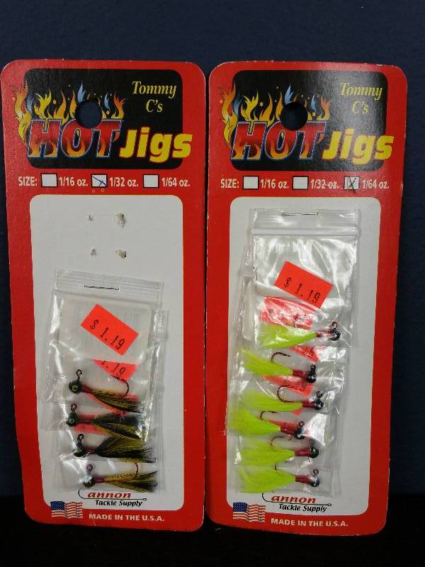 lot 68 image: Tommy Cs Hot Jigs