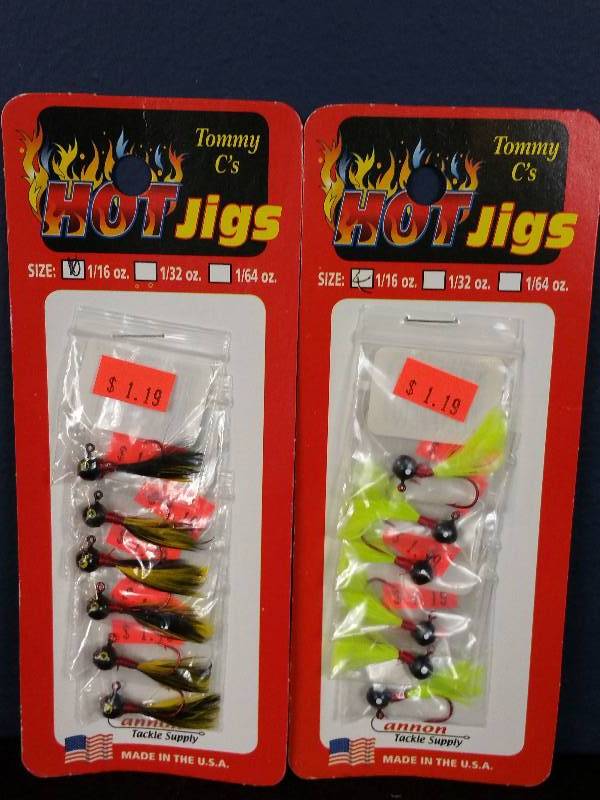 lot 71 image: Tommy Cs Hot Jigs