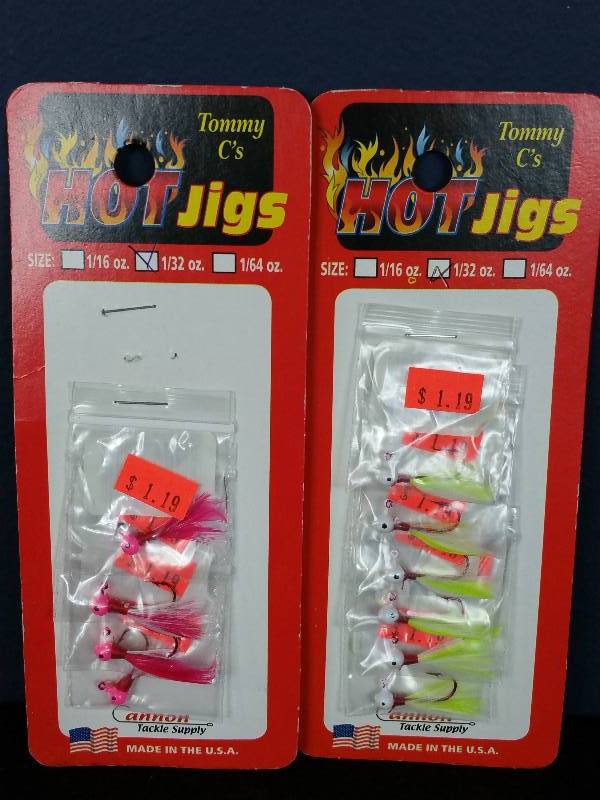 lot 73 image: Tommy Cs Hot Jigs