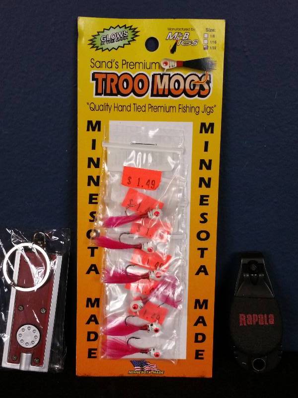 lot 74 image: Troo Moos Glow Jigs