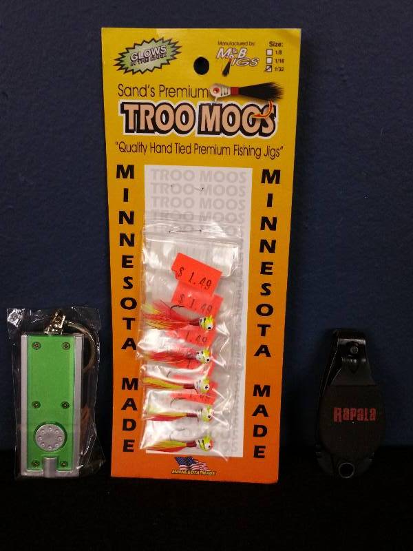 lot 76 image: Troo Moos Glow Jigs