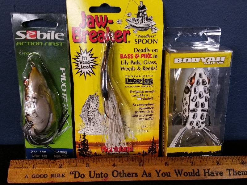 lot 81 image: Assorted Bass Lures