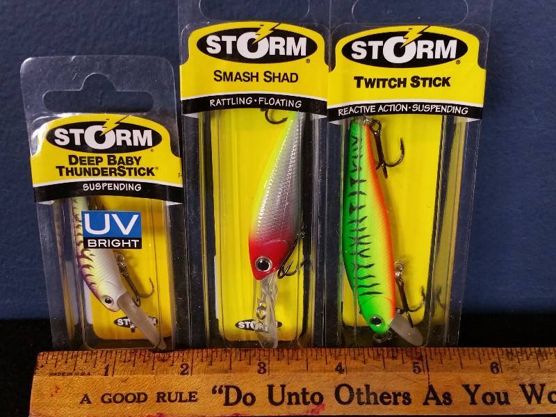 lot 95 image: Storm lures