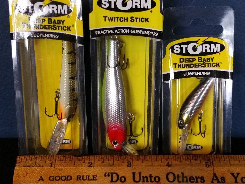 lot 96 image: Storm lures