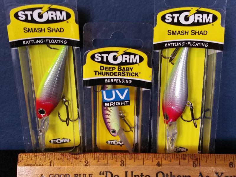 lot 97 image: Storm lures