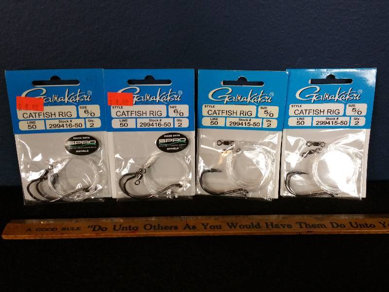 lot 109 image: Gamakatsu Cant Fish Rigs.