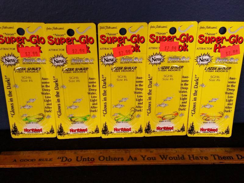 lot 110 image: Northland Super Glo Hooks