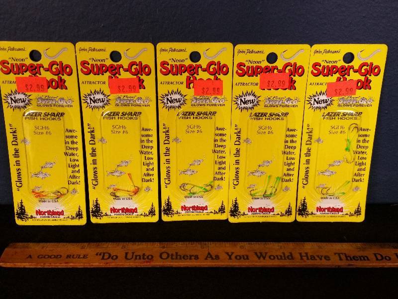 lot 111 image: Northland Super Glo Hooks