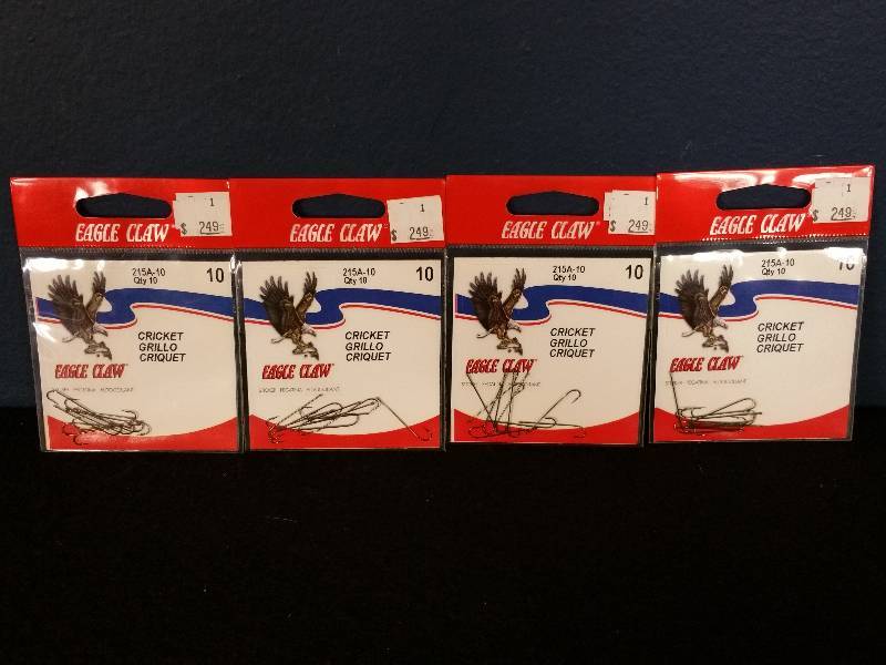 lot 113 image: Eagle Claw 10 Hooks