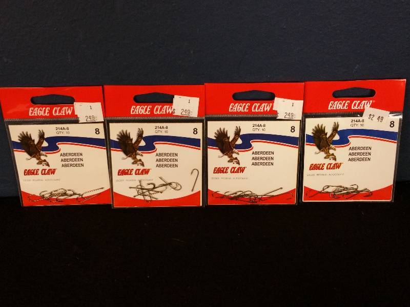 lot 118 image: Eagle Claw 8 Hooks