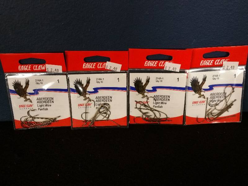 lot 124 image: Eagle Claw 1 Hooks