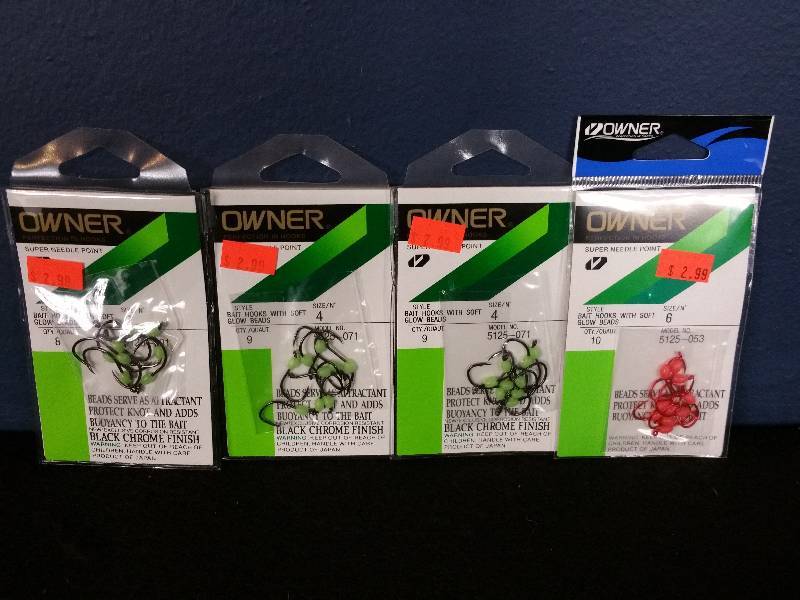 lot 129 image: Owner assorted sizes Hooks