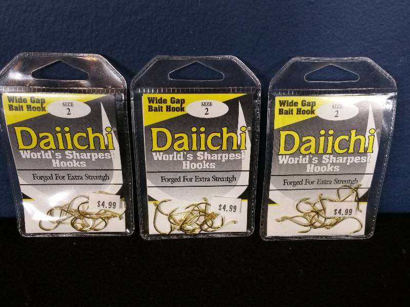 lot 130 image: Daiichi 2 Hooks