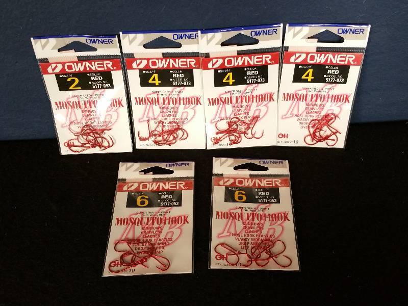 lot 133 image: Ouner Hooks Assorted Sizes