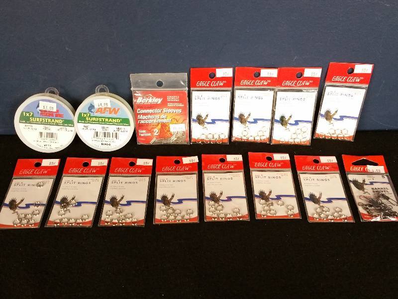 lot 166 image: Surfstrand & Eagle Claw Leader Kit