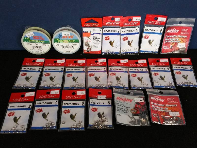 lot 168 image: Surfstrand & Eagle Claw Leader Kit