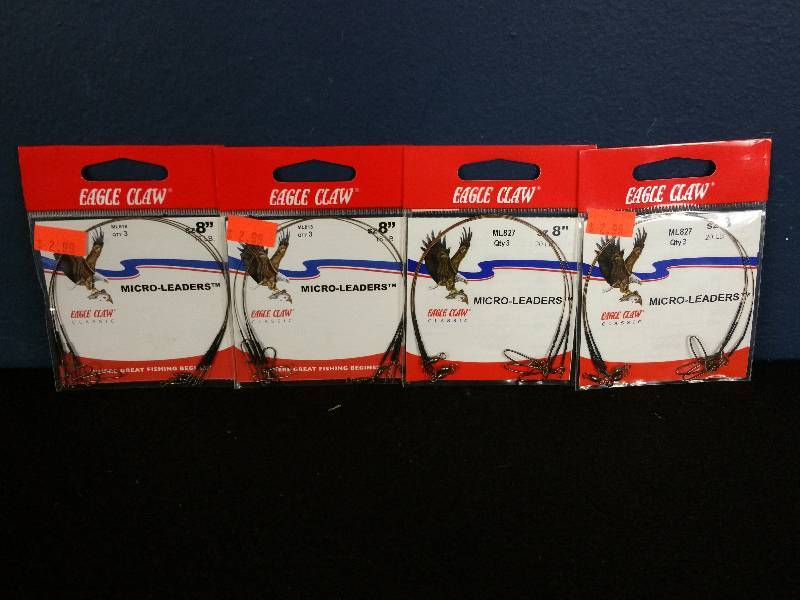 lot 188 image: Eagle Claw Micro-Leaders