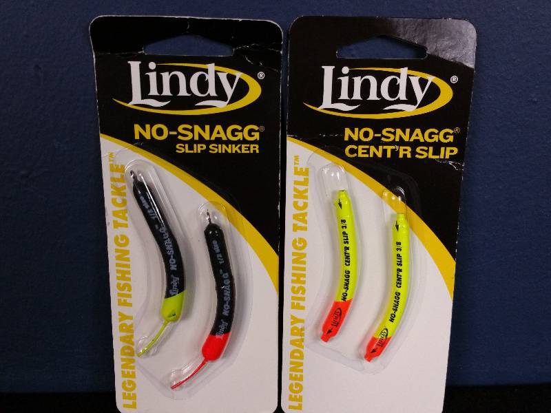 lot 218 image: Lindy No-Snagg Slip Sinkers