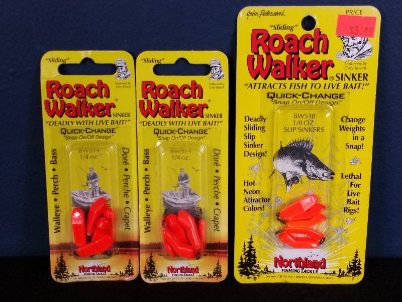 lot 220 image: Northland Roach Walker Sliding Sinkers