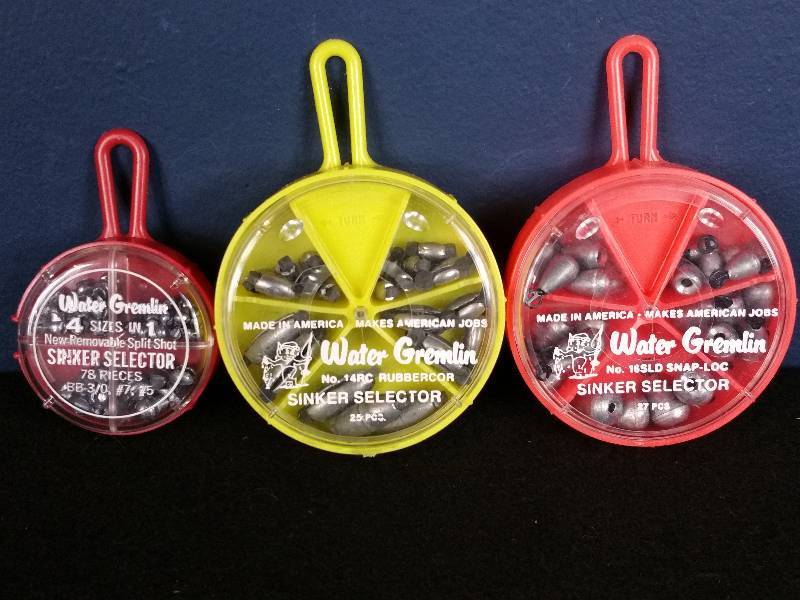 lot 233 image: Water Gremlin Split Shot Sinkers